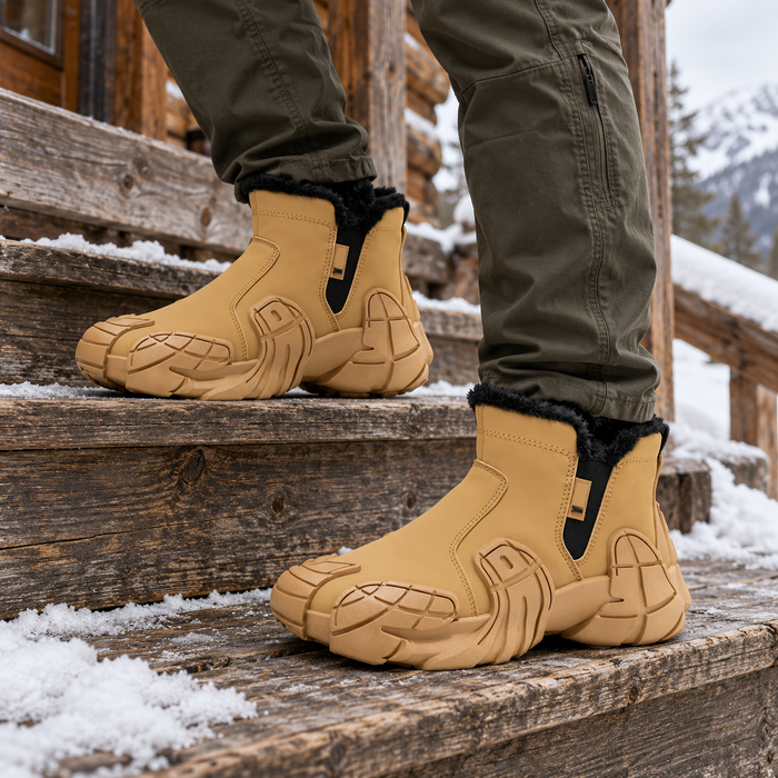 RIDGEWARD boots worn outdoors