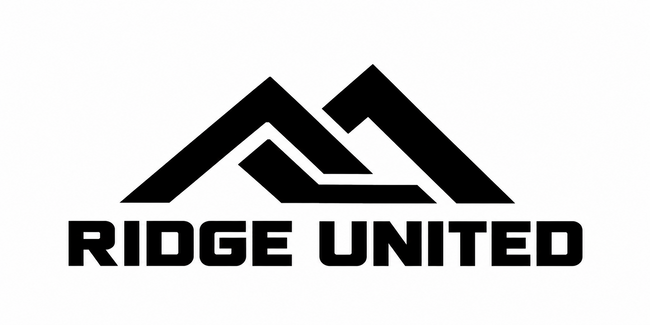 RIDGE UNITED mountain logo